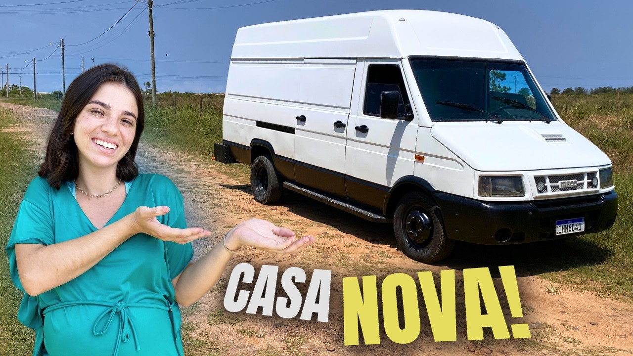 Nossa nova van em construção